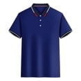 thumbnail image 7 of HAJWOH Polo Shirts for Men Dressy Casual Button Collared Golf T Shirt Classic Solid Color Business Summer Blouses, 7 of 7