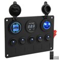 thumbnail image 4 of Panel De Interruptores Para Barcos, Uso Generalizado Multifunción -25 Grados Celsius -80 Grados Celsius Use Panel De Interruptor Basculante Protección Contra Sobrecalentamiento ANGGREK Marine Switch Panel, 4 of 8