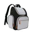 thumbnail image 1 of Bolsa de pañales Mochila Artículos esenciales de viaje Bolsa de bebé, Bolsa de hombro Mochila informal Bolsa de pañales, Bolsa de bebé para mamá para negro, 1 of 8