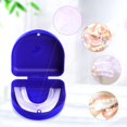 thumbnail image 3 of ARGOMAX Aligner Case, Retainer Case, Braces Box, 1 Piece Orthodontic Box, DARK BLUE., 3 of 8