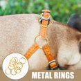 thumbnail image 3 of SUTENGDA 10pcs Flat Key Rings Metal Split Circles Key Chain Making Rings DIY Circle Rings, 3 of 5