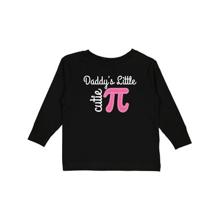 

Inktastic Daddy Little Cutie Pi Day Math Girls Gift Toddler Toddler Girl Long Sleeve T-Shirt