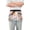 Abstract Birds and Flowers, variant on Server Apron with 3 Pockets Waterproof Waitress Waist Short Apron for Man Woman Skeleton Relaxing on Swimming Ring 12 Inches
