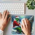 thumbnail image 3 of The Grinch Digital Fanart Design Mouse Pad with Anti-fray Stitching,Premium & Waterproof Computer Mousepad with Non-Slip Rubber Base,Gaming Mouse Mat for Laptop,Office & Home,8.3 x 10.3 in, 3 of 3
