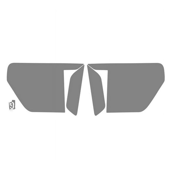 Ford F-150 Pre-Cut Vinyl Overlay Tint Headlight Covers Plus (2021 2022) LIGHT