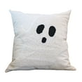 thumbnail image 2 of Happy Halloween Pillow Covers Ghost Cushion Cover Rectangular Halloween Throw Pillow Case Rectangular for Bed Sofa Home Pillowcase, 2 of 6