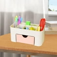 thumbnail image 1 of Feltree Multi Functional Desktop Organizer Drawer Student Stationery Organizer Jewelry Cosmetics Desk Organizer Box, 1 of 7