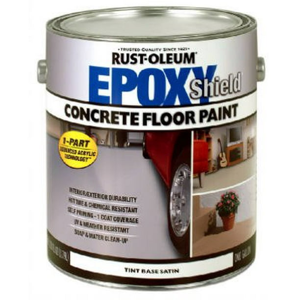 Rust Oleum Concrete Garage Floor Paint Primer Walmart Com Walmart Com