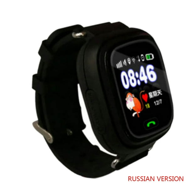 Ubicación GPS Reloj inteligente para niños Pantalla táctil a color de 1,22 pulgadas WIFI 2G Red InteligenteReloj Ruso Inevent EL0962-09B