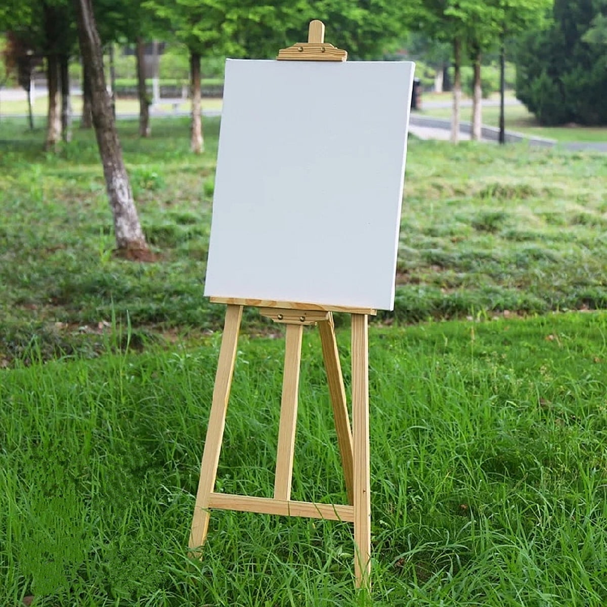 White Blank Square Art Canvas Wooden Board Frame Primed Oil Acrylic Paint 5  Size