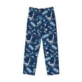 thumbnail image 5 of Balery Blue Bus print Men's Pajama Pants,Ultra Lightweight Pjs,Lounge Pant-Large, 5 of 9
