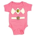 thumbnail image 1 of Power Rangers Infant One Piece Costume Uniform Snapsuit Romper 0-6 Months, 1 of 1