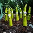 thumbnail image 3 of Estacas de Jardín de Resina con Decoración de Brotes de Bambú, Marcadores de Plantas Útiles para Jardinería Interior y Exterior, 2 Uds. B, 3 of 5