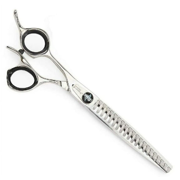 Prestige Pro Lefty 7 Inch Dog Grooming Shears Thinning Blenders or Set of All 3 (20 Tooth Thinning Shears)