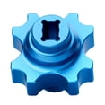 thumbnail image 4 of Bloqueo de coche de control remoto de aluminio, pieza de repuesto, bloqueo de diferencia para 02D 1/10, modelo , accesorios de Azul Hugo Bloqueo de diferencial de coche RC, 4 of 8