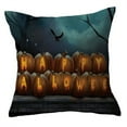 Cotton And Linen Halloween Decoration Home Sofa Cushion Cover Cartoon