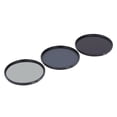 thumbnail image 1 of ND Filter Kit, ND2 ND4 ND8 Filters with Filter Pouch Neutral Density Filter and Accessory Kit HD Multi Layer Coating Anti Overexposure Anti Scattered Light Anti Scratch for Shootin, 1 of 7