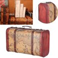 thumbnail image 2 of Valise en Bois, Style Vintage, Boîtes de Rangement Décoratives avec Poignée, 2 of 8