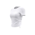 thumbnail image 6 of UAMVSH Crop Workout Tops for Women Short Sleeve Crewneck T Shirts Breathable Casual Slim Fit Gym Yoga Athletic Tee Summer Clothes, 6 of 6
