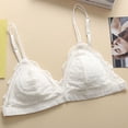 thumbnail image 6 of hotojiny Deep V Bra for Women Low Cut Lace Bralettes for Women Padded Comfy Wireless Lifting Bras Triangle Bralette, 6 of 6