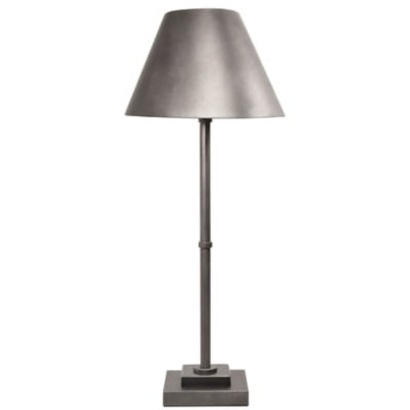 Signature Design by Ashley Belldunn Modern 26.38 Metal Table Lamp, Antique  Pewter Finish 