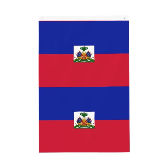 Flag 2x3ft Haiti Flag Double Printed Flag Banner Tapestry Dorm Room Home College Decor