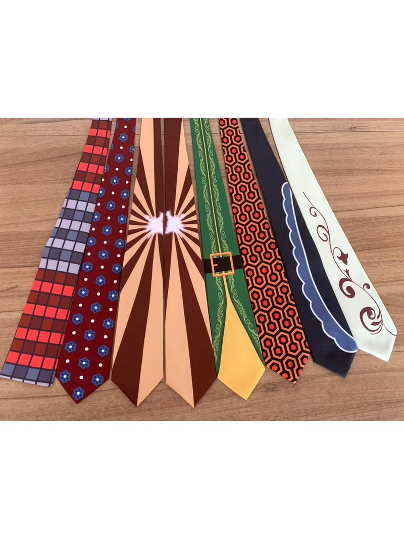 Leatherface 1986 Horror Movie Necktie – Tan Classic Villain Tie, Costume Accessory & Fan Gift 4 thumbnail image