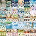 thumbnail image 2 of Re-Ment Pokemon Figures Full Set SWING VIGNETTE Decorative Frame Collection Terrarium Collection Series Original Set Toys, 2 of 5