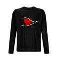 thumbnail image 3 of Amzcrzy - Sudadera Deportiva Para Hombre, Diseño De Pijama Estampado, Manga Larga, Cuello Redondo, Color Negro, Talla L, 3 of 4