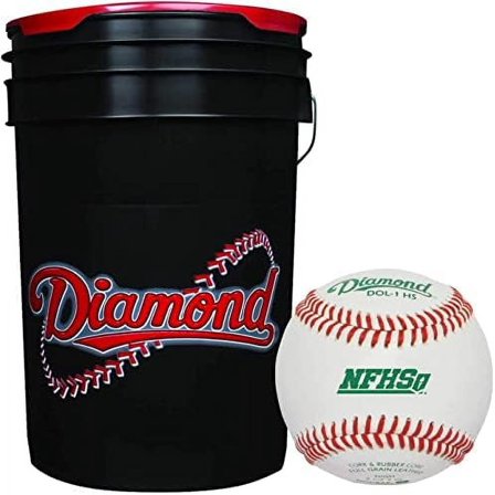 Palle Baseball Diamond DOL-A NFHS/NOCSAE – Dozzina, Nuove, Ufficiali - Foto 1