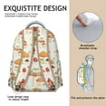 thumbnail image 5 of Large Capacity Mushroom Backpack for College, Multi-Pocket Bookbag for School Students Laptop and Supplies, Reliable Daily Pack, Perfect Gift for Commute, 5 of 6