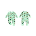 thumbnail image 2 of BemeyourBBs Western Cowboy Outfits Baby Boy Cow Printed Romper Long Sleeve Fall Zipper Jumpsuits Newborn Fall Winter Spring Clothes, 2 of 9