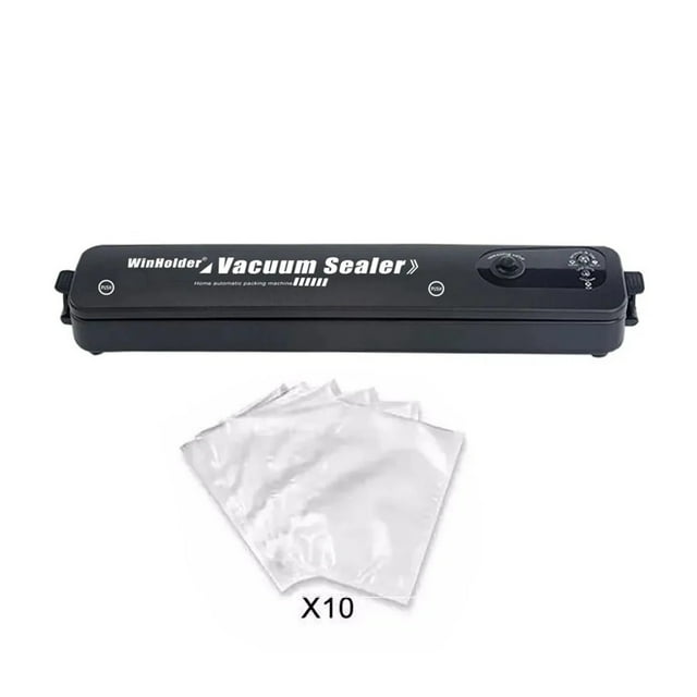 Portable Home 3 IN 1 Vacuum Sealer Machine Automatic Food Preservation Storage Dry Wet Vaccum Packing with Free 10 Sealing Bags