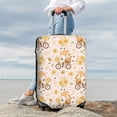 thumbnail image 5 of Cauagu Cute Bee Gnome1 Print Travel Luggage Cover,Travel Dust-proof Suitcase Cover Softside Suitcase Protector for 18-32inch,Not Included Suitcase, 5 of 8