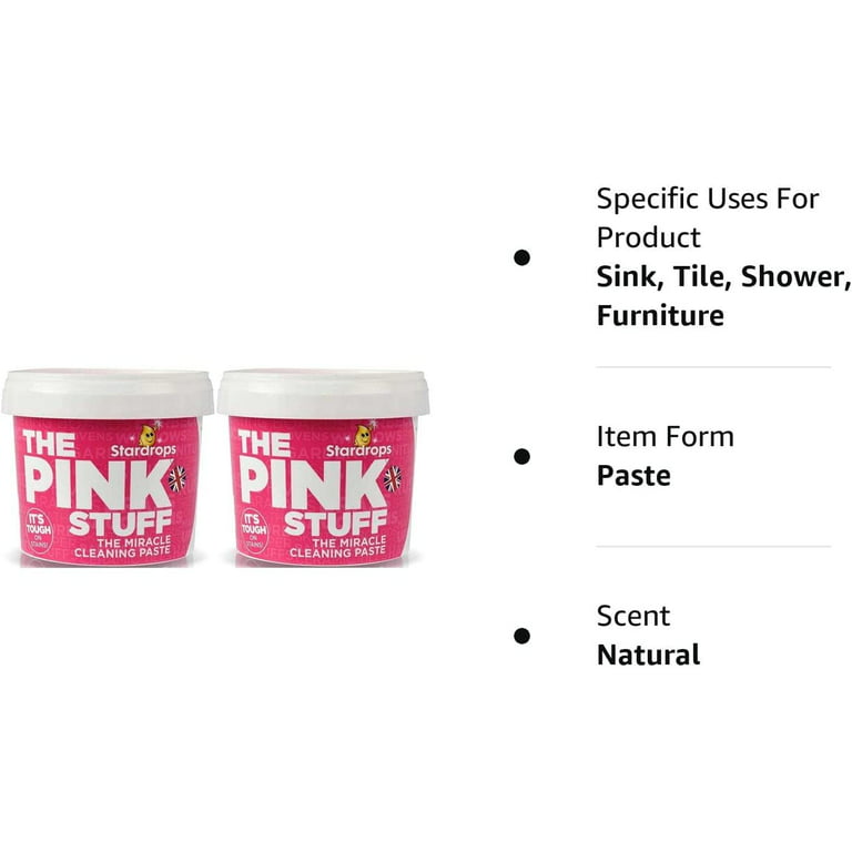 The Pink Stuff - The Miracle Paste All Purpose Cleaner 500g, Size: Walking Wings-33, Other