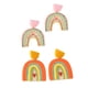 thumbnail image 3 of 1 par de pendientes acrílicos para mujer con forma de arcoíris de dibujos animados de moda que reemplazan a las niñas y las señoras que Ropa, zapatos y accesorios Miscelánea Color de piel Sonducket AP016261-01, 3 of 6