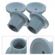 thumbnail image 2 of 4 protectores de patas de goma antideslizantes para sillas de ducha y taburetes de baño. Incluyen fundas antideslizantes de repuesto y protectores para el suelo., 2 of 7