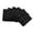 Black, variant on 5pcs Three Color Elastic Strap Extension Bra Extender 3x 3 Hook Black