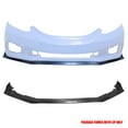 thumbnail image 2 of Ikon Motorsports Front Bumper Lip Compatible With 2013-2015 Honda Civic Sedan 4-Door IKFM Style PU Add On Air Dam Front Chin Spoiler Lower Valance Splitter, 2 of 5