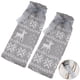 thumbnail image 1 of Bowknot Mujeres Tejer Sin dedos Niña Reno Navidad Muslo Leggings altos Calcetines Botas Medias Yuarrent PS11631-02, 1 of 7