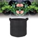 thumbnail image 5 of Bolsa de cultivo de 5 uds., macetas de tela vegetal gruesas transpirables de 5 galones con asas para árboles, flores, color negro, 5 of 10
