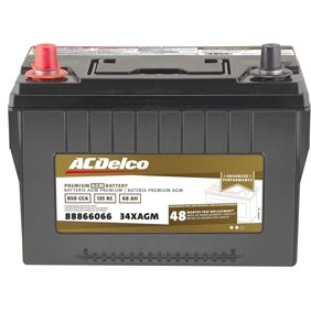 ACDelco Gold 48 Month Warranty Premium AGM BCI Group 34 Battery