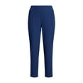 thumbnail image 2 of APEXFWDT Women's High Waist Yoga Ankle Length Pants with Pockets Stretchy Athletic Fitness Cropped Pants,XXL,Blue, 2 of 5