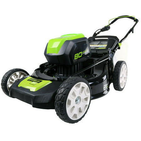 Greenworks PRO 21-Inch 80V Cordless Lawn Mower, Battery Not Included,