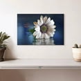 thumbnail image 2 of Elephant Stock Resting In Water Wall Art - Horizontal Canvas Wall Art - Living Room Wall Decor - Floral And Botanical Canvas - Blue And Gray Decor By Heidi Westum - 12" x 8", 2 of 8