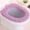 D, variant on Mecorevxz Soft Toilet Seat Cushion Washable and Comfortable Toilet Seat Cover Pads Reusable Thicker Warmer Cover Pads(D)