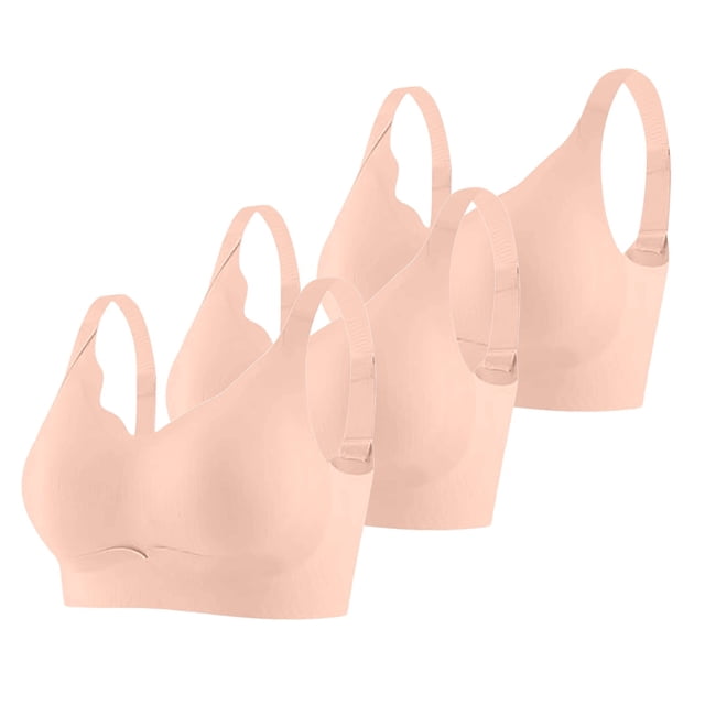 Brasier conjunto de 3 Piezas de Sujetador Deportivo sin Costuras y Cómodo para Mujer, con Soporte Ajustable, para Uso En Casa, Ocio y Entrenamiento Durante Toda La Temporada. Grande