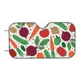 thumbnail image 7 of Balery Vegetables Windshield Sun Shade, Car Front Window Sunshade Cover ,Automotive Interior Portected Blocks Uv Rays For Car Pickup Truck Suv Accessories- Medium, 7 of 7