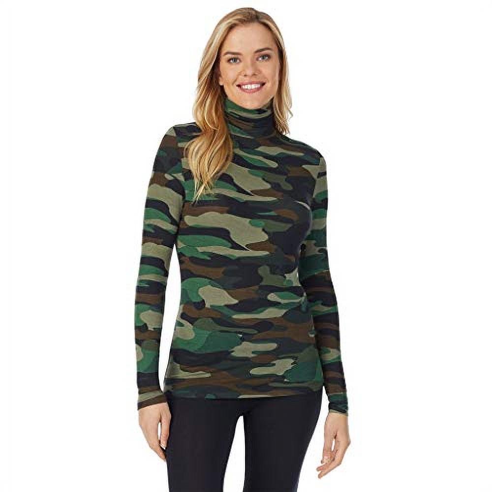 cuddl duds mock turtleneck