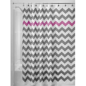 Mainstays Yellow Chevron Shower Curtain 1 Each Walmart Com
